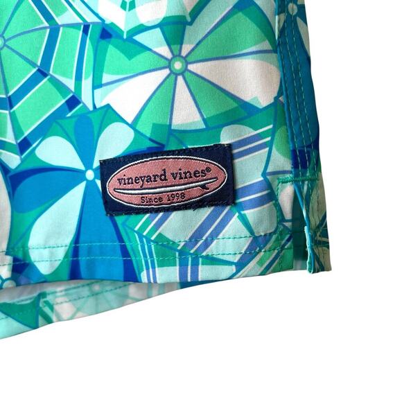 VINEYARD VINES 7" Printed Chappy Swim Trunks 17" Outseam Men's Size Large - Picture 2 of 14